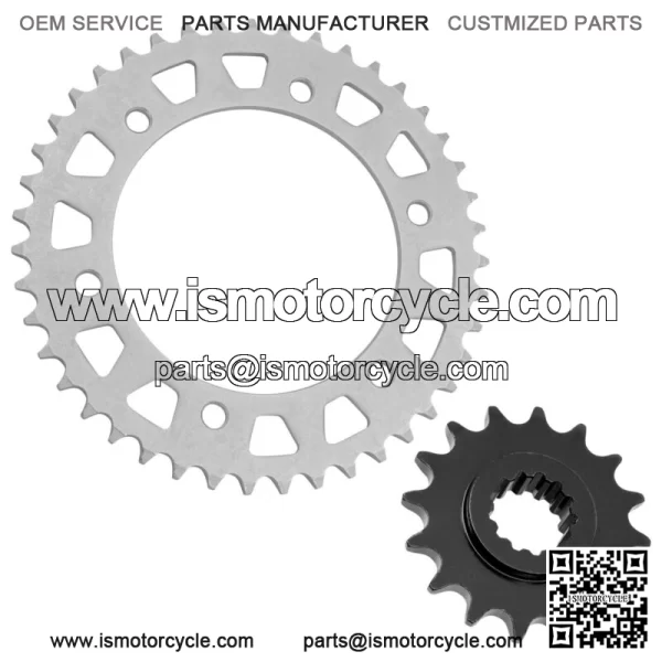 Front Rear Drive Chain Sprocket for Husaberg FC501 1994 / FC600 1994 - Image 4