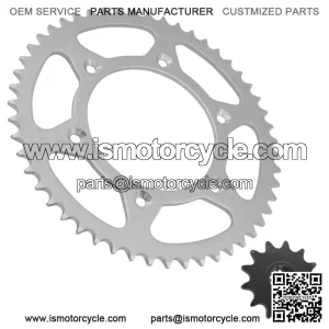 Front Rear Drive Chain Sprocket for Husaberg FE501 FE501E FE600E FS600E 1998