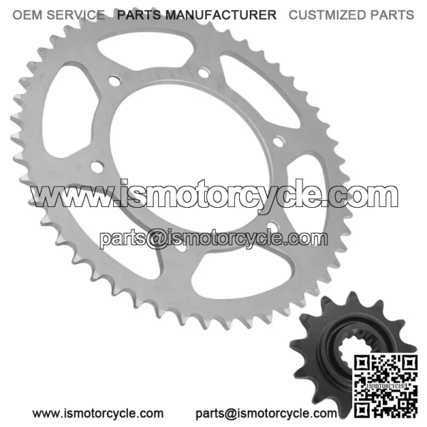 Front Rear Drive Chain Sprocket for Husaberg FE501 FE501E FE600E FS600E 1998 - Image 4