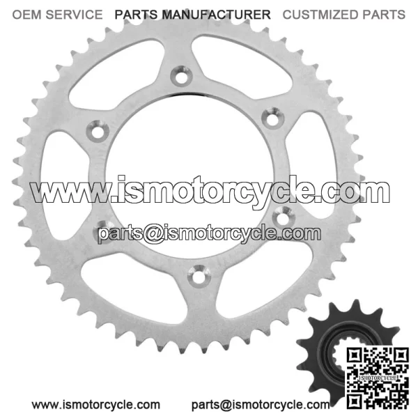 Front Rear Drive Chain Sprocket for Husaberg FE501 FE501E FE600E FS600E 1998 - Image 5