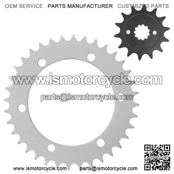 Drive Chain Sprockets For Honda CBR300R 2015-2020 41201-K33-D00 23801-KYJ-940 - Image 5