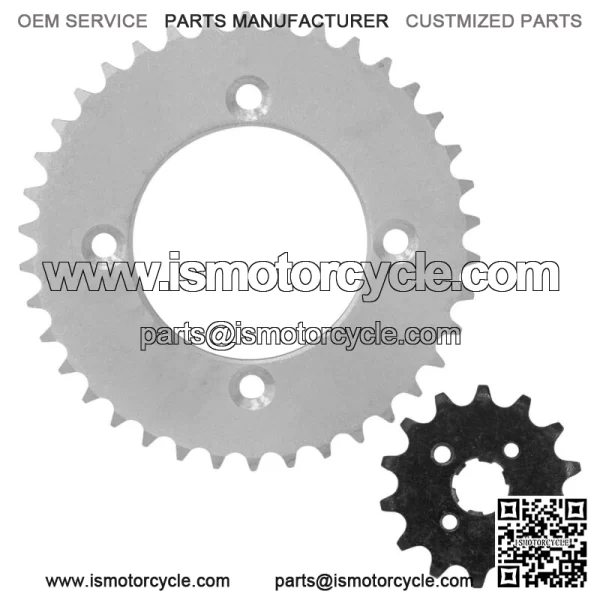 Front Rear Drive Chain Sprocket for Husaberg FS600E 1999 / FX600E 1999 - Image 5