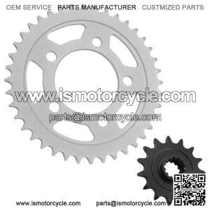 Front Rear Drive Chain Sprocket for Husaberg FC501 FC600 FE350 FE350E 1996
