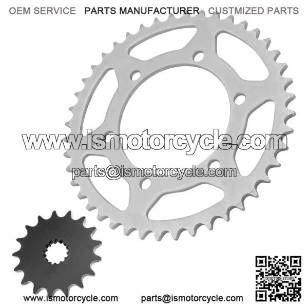 Drive Chain Sprockets For Suzuki GSXS1000 2016-2024 64511-04K00 - Image 4