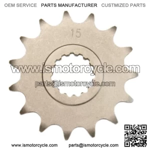15 Tooth Front Steel Sprocket 15T for Yamaha Raptor 700, YFZ450R & YFZ450X