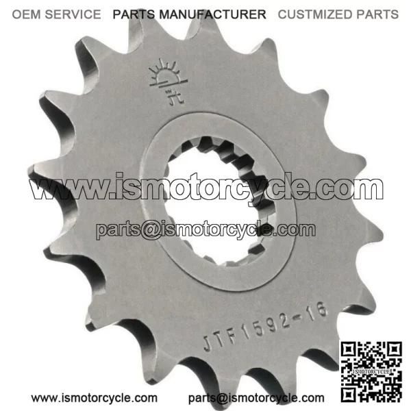 JT Front Sprocket 520 16T for Yamaha YFM700R Raptor 700R/YFZ450R ATV/YFZ450X ATV
