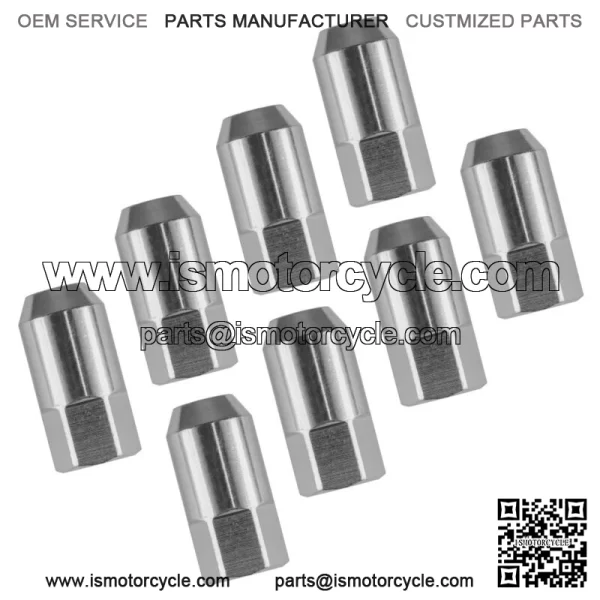 8X Wheel Lug Nut 3/8 for Polaris RZR S 800 EFI 2009 For: Polaris Sportsman 800 - Image 4