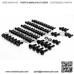 Peugeot Vivacity 3 Screw Trim Screws Set Black Complete Set