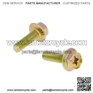 Peugeot Speedfight 1 & 2 AC  Exhaust Bolts Studs Set M6 / 16mm