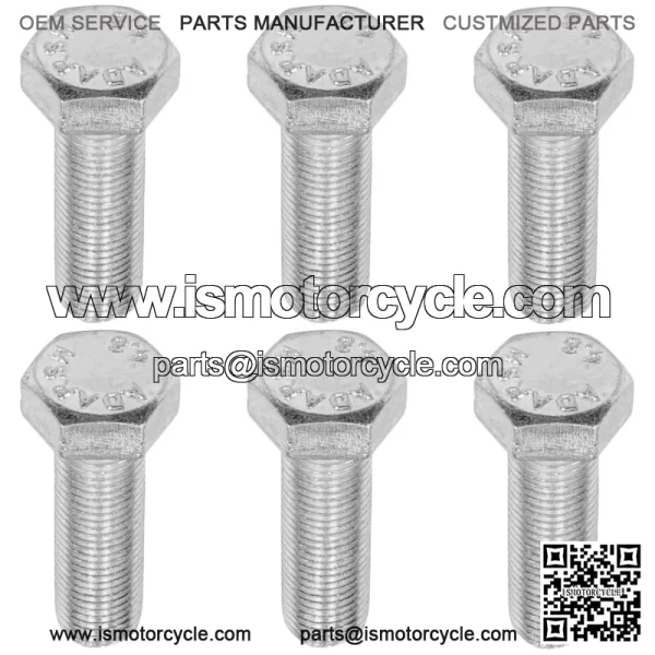 Hex Bolt Screw with Washer For 1/2-20 x 1 1/2 Grade 8 Fine Thtaad Zinc Plated - Image 3