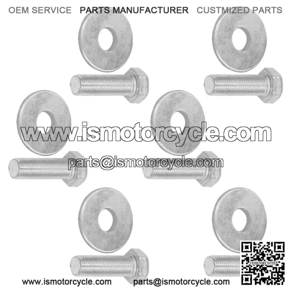 Hex Bolt Screw with Washer For 1/2-20 x 1 1/2 Grade 8 Fine Thtaad Zinc Plated - Image 5