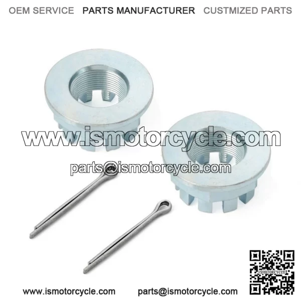 Axle Nut W/Pin For Honda Foreman 450 TRX450 FE/FM TRX450S TRX450ES 4x4 1998-2004 - Image 2