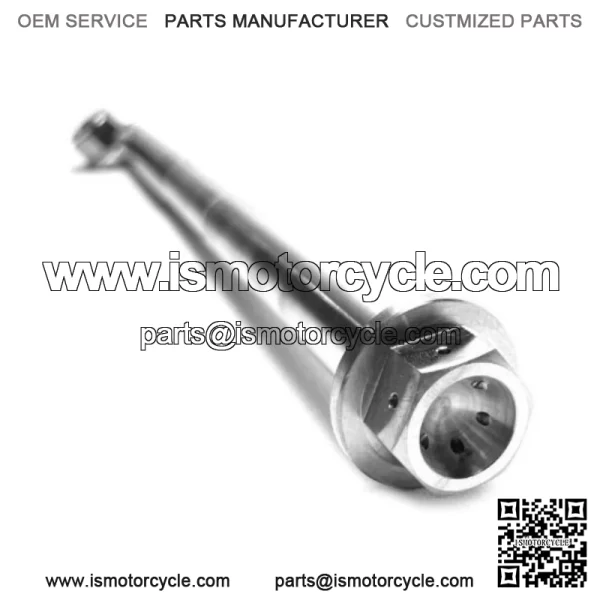 Honda TRX450r Titanium Pivot Bolt and Nut TRX 450R - Image 2
