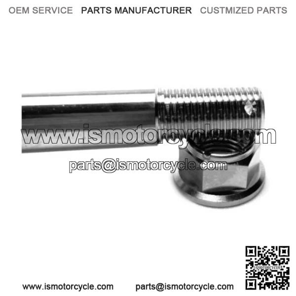 Honda TRX450r Titanium Pivot Bolt and Nut TRX 450R - Image 3