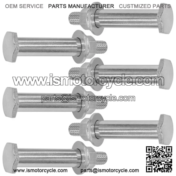 2108765SM 2108765 Deck Wheel Bolt for Briggs & Stratton Ferris Murray / 714760SM - Image 4