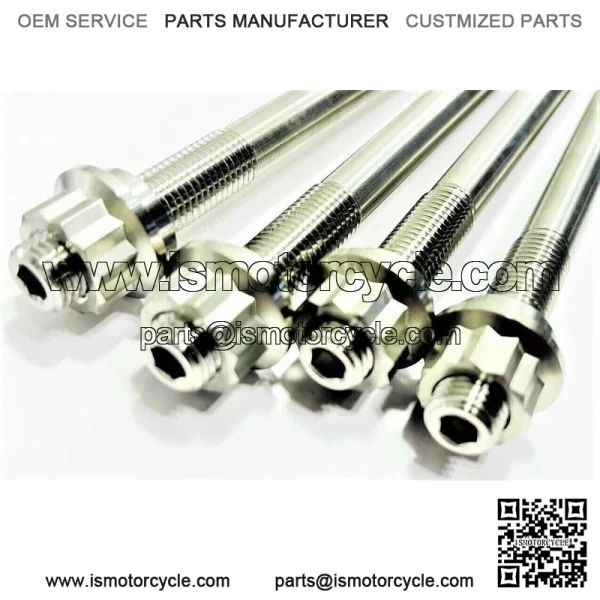YFZ450R YFZ 450R Head Studs Stud Kit Titanium After Market Stronger Upgrade - Image 2