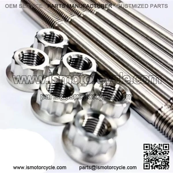 YFZ450R YFZ 450R Head Studs Stud Kit Titanium After Market Stronger Upgrade - Image 4