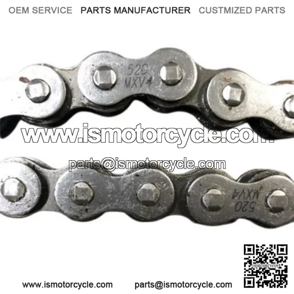 YAMAHA YFZ450R OEM STOCK DRIVE CHAIN DID MXV4 520 98 LINKS YFZ 450R O-ring - Image 2