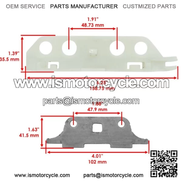 Cam Chain Tensioner Guide For Polaris RZR XP 1000 EPS 2014-2019 For: Polaris Sportsman 570 - Image 4