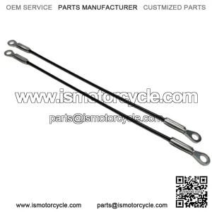 Pair 2 of Flexible Tailgate Tethers 12" Golf Cart Club Car Cable 105128001