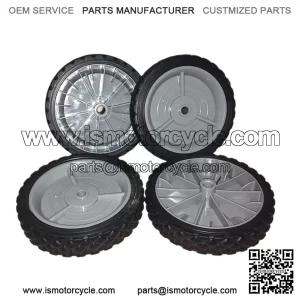 CRAFTSMAN OEM 7" WALK-BEHIND PUSH MOWER WHEELS 4PK FITS MOST MOWERS HUSQARNA