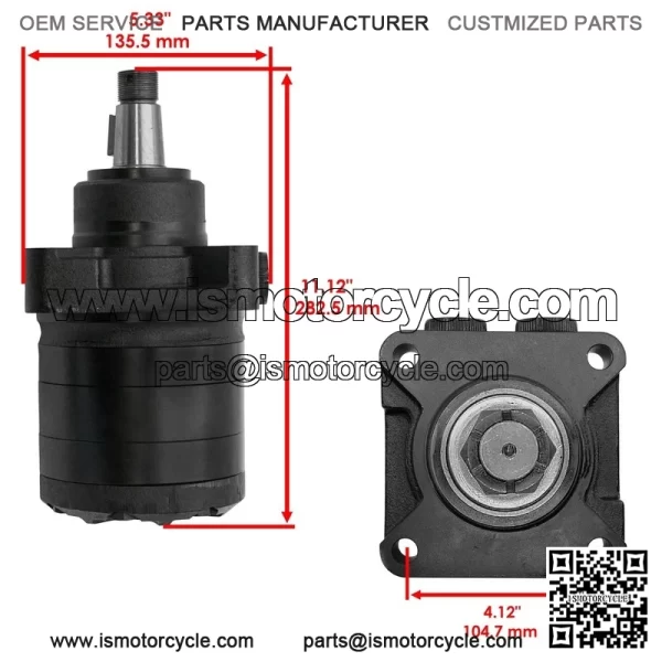 103-6988 1-523328 TF0240US081AADD Hydraulic Wheel Motor for Toro Exmark - Image 2