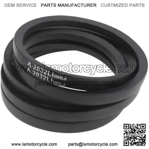 2032mm long V-belt for mower 13mm wide middle pulley for deck belt OE 535411901/531006096/594978001 compatible with Husqvarna Rider 155 AWD/15V2