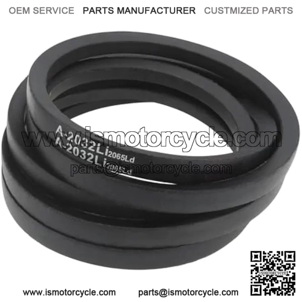 2032mm long V-belt for mower 13mm wide middle pulley for deck belt OE 535411901/531006096/594978001 compatible with Husqvarna Rider 155 AWD/15V2