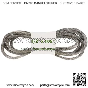 1/2 x 106 inch Lawn Mower Cutting Belt Pull Belt with Kevlar Replacement for Husqvarna AYP 532405143 584453101 Craftsman 7133156