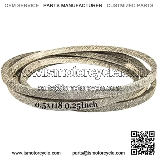 PASEK KLINOWY do Cub Cadet MTD 754-04033, 754-04033A, 954-04033, 954-04033A, zamiennik do Husqvarna Poulan AYP 574173003 (1/2"x118 1/4") (A116) wykonany z Kevlaru