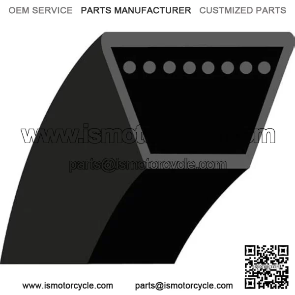 Husqvarna rubber wedge belt for mowers ?C Jonsered models lt130 & hflt130 a ?C (13 CH 36") ?C (section: 1/2", L: 78 1/2)-N ?? Origin: 532131264