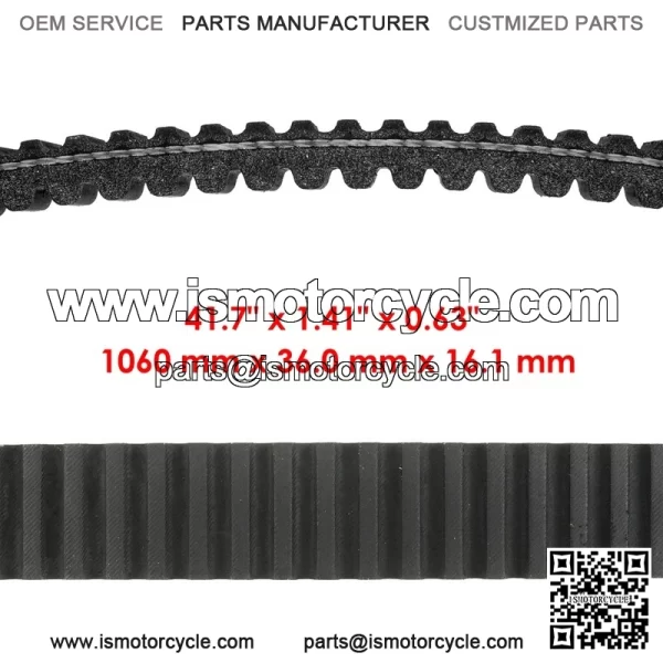 Drive Aramid Belt for Arctic Cat M6 M8 EFI 141 153 162 2007-2011 / 0627-046 - Image 2