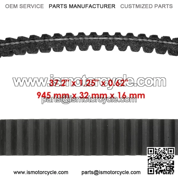Drive Aramid Belt For Yamaha Rhino 700 FI YXR700 2008-2009 5B4-17641-00-00 - Image 2