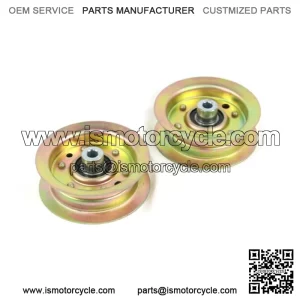 Pack of 2 Flat Idler Pulley for  TimeCutter SS 4225 74721 Riding Mower