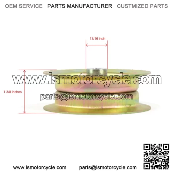 Flat Idler Pulley for 2011  TimeCutter SS 5000 74630 Riding Mower Tractor - Image 2