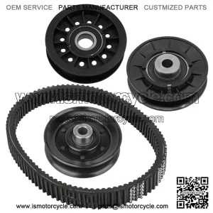 AM115682 AM128646 M114763 Drive Pulleys & Belt For John Deere GT242 GT262 GT275