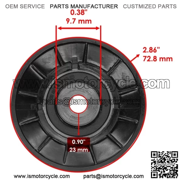 AM115682 AM128646 M114763 Drive Pulleys & Belt For John Deere GT242 GT262 GT275 - Image 3