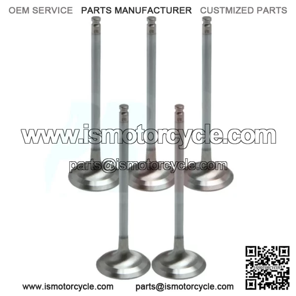 YFZ450 YFZ 450 Stock OEM Replacement Intake Exhaust Valves RED Seals - Image 3