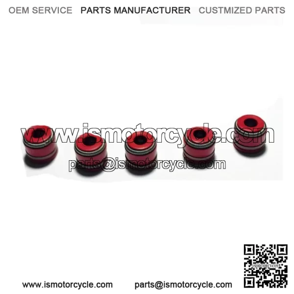 YFZ450 YFZ 450 Stock OEM Replacement Intake Exhaust Valves RED Seals - Image 4