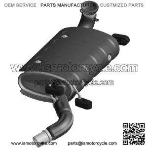 Polaris Ranger 900 XP Regular and Crew 2013-2015 Exhaust Muffler 1262574