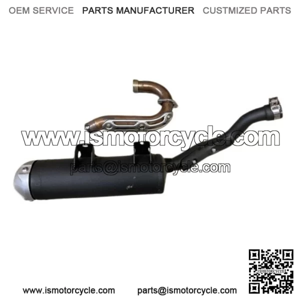 YAMAHA YFZ450R YFZ450X 09-25 FULL EXHAUST HEADER HEAD PIPE MUFFLER SILENCER OEM - Image 2