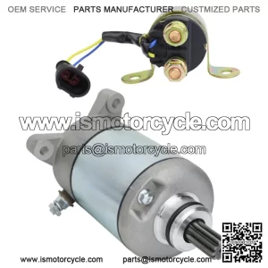 2007-2014 Ranger 400 500 Starter for Polaris 3084981 3090188 with Relay