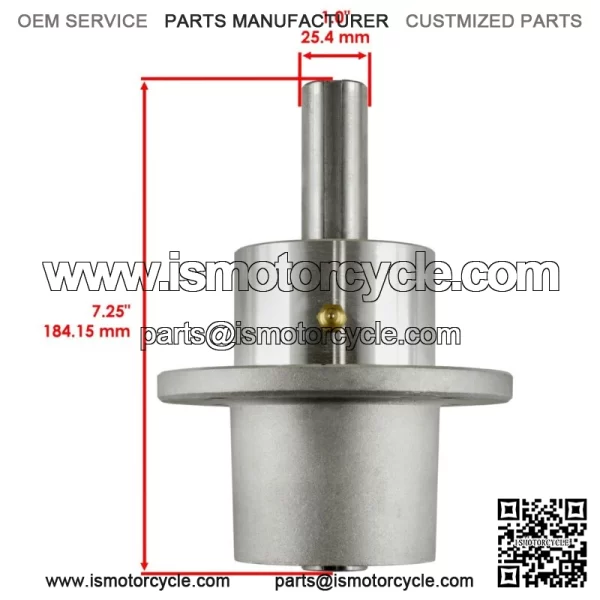 52" Deck Spindles & Blade w/ Bolt kit for Scag SMZ-52 SSZ-18CV SSZ-20CV SSZ-22CV - Image 2