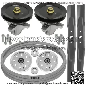42" Deck Spindle Blade Belt Pulley Rebuild Kit for Cub Cadet LTX1040 42" Deck