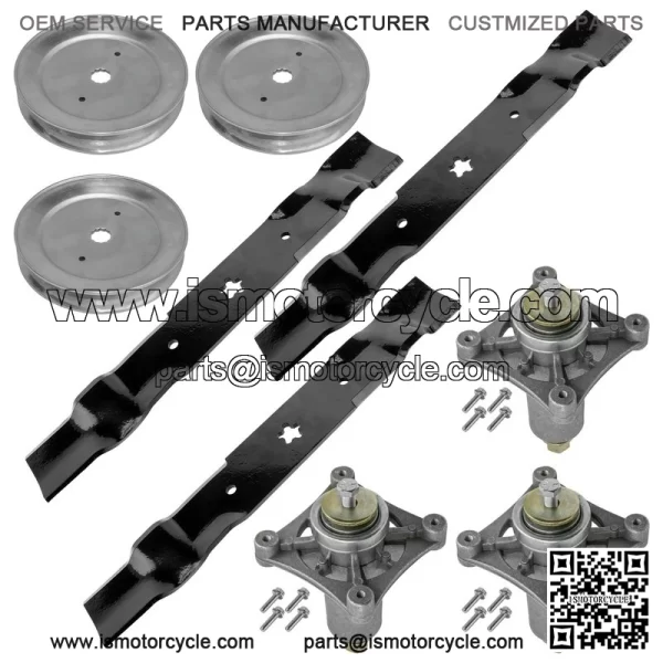 54" Deck Spindle with Pulley & Blade for Dixon D26BH54 960460013 532129861