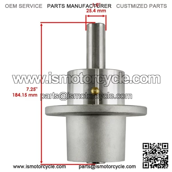 48" Deck Spindle Pulley & Blade for Ferris 5901047 HW48B PCM4818K HydroWalk - Image 2
