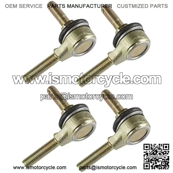 Two Sets Of Tie Rod End Kit Compatible with Kawasaki Kvf400A Kvf400C Prairie 400 4X4 1997 1998 1999 2000 - Image 3