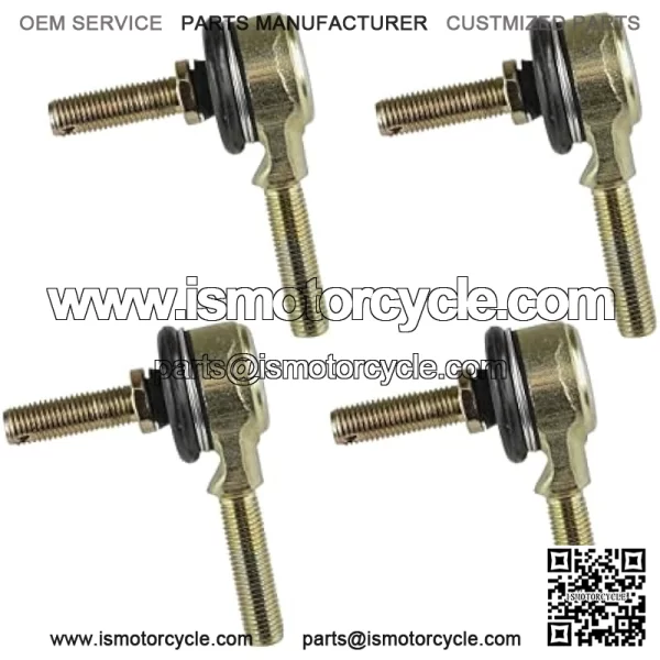 Two Sets Of Tie Rod End Kit Compatible with Kawasaki Kvf400A Kvf400C Prairie 400 4X4 1997 1998 1999 2000 - Image 4