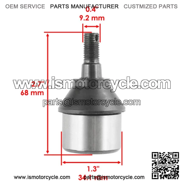 Two Ball Joints for Polaris Sportsman Touring 570 800 EFI / EFI INTL 08-09 2014 For: Polaris Sportsman 570 - Image 2