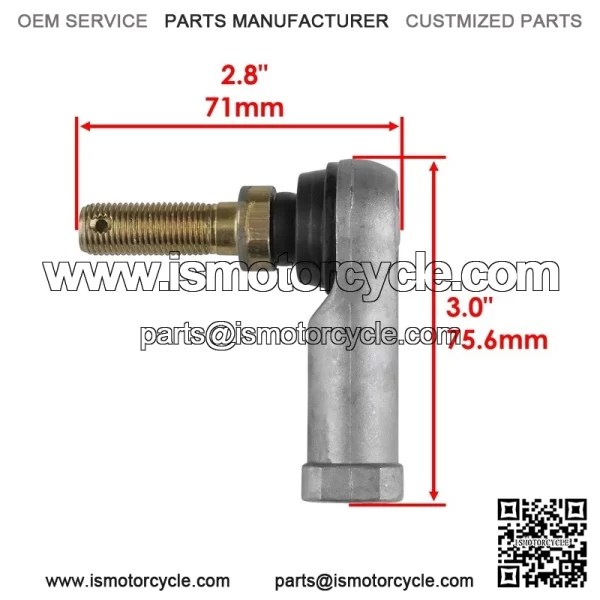 Tie Rod End Kit For Can-Am Outlander 450 EFI 20-23 / Outlander 1000R EFI 19-2024 - Image 2
